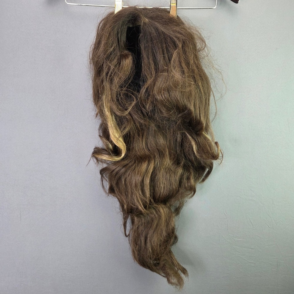 Sensationnel Cloud 9 Swiss Lace Wig Long Wavy Brunette Highlights OS Brown 24"